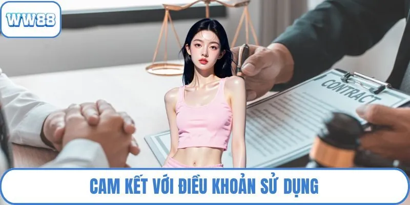 Cam kết với điều khoản sử dụng